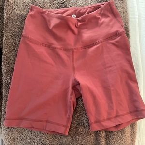 Pink Biker Shorts